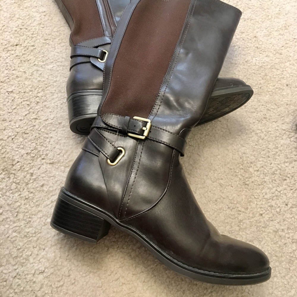 Dark Brown Franco Sarto boots